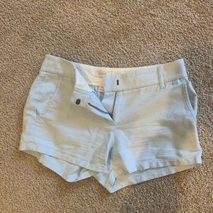 JCREW light blue chino shorts